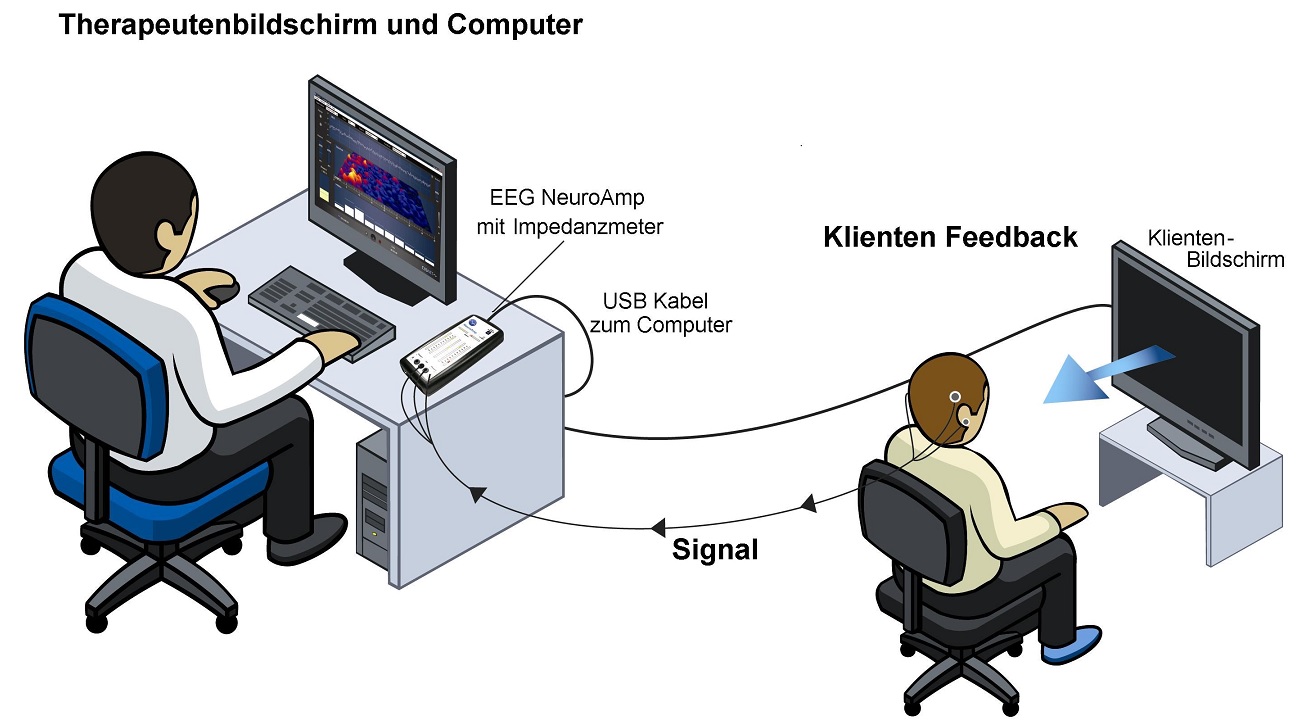 Neurofeedback-Kreislauf